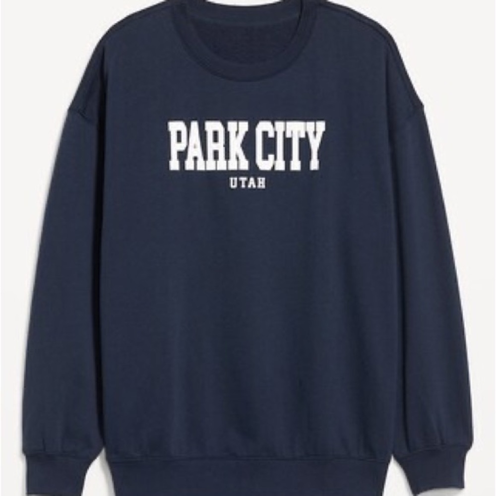 Old Navy Navy Blue Crewneck Sweater
